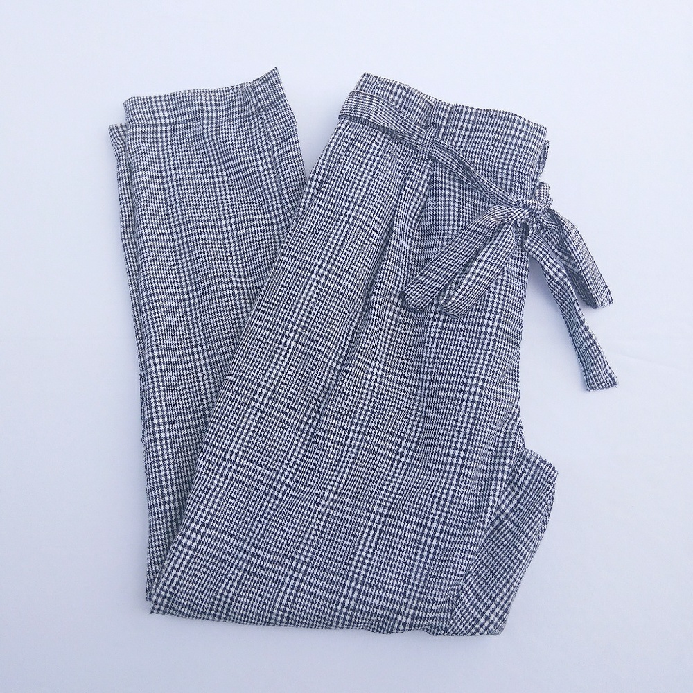 BNWT Gingham Plaid Size L Dress Pants